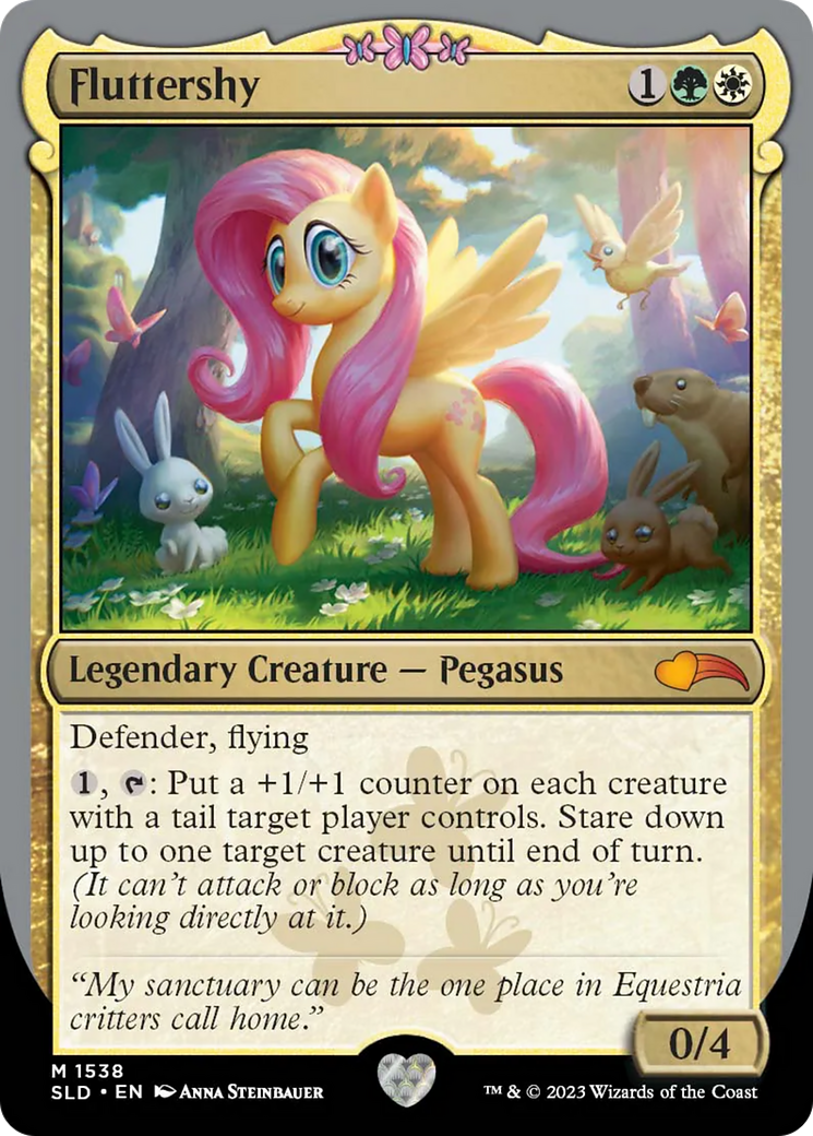 Fluttershy (1538) - Secret Lair Drop