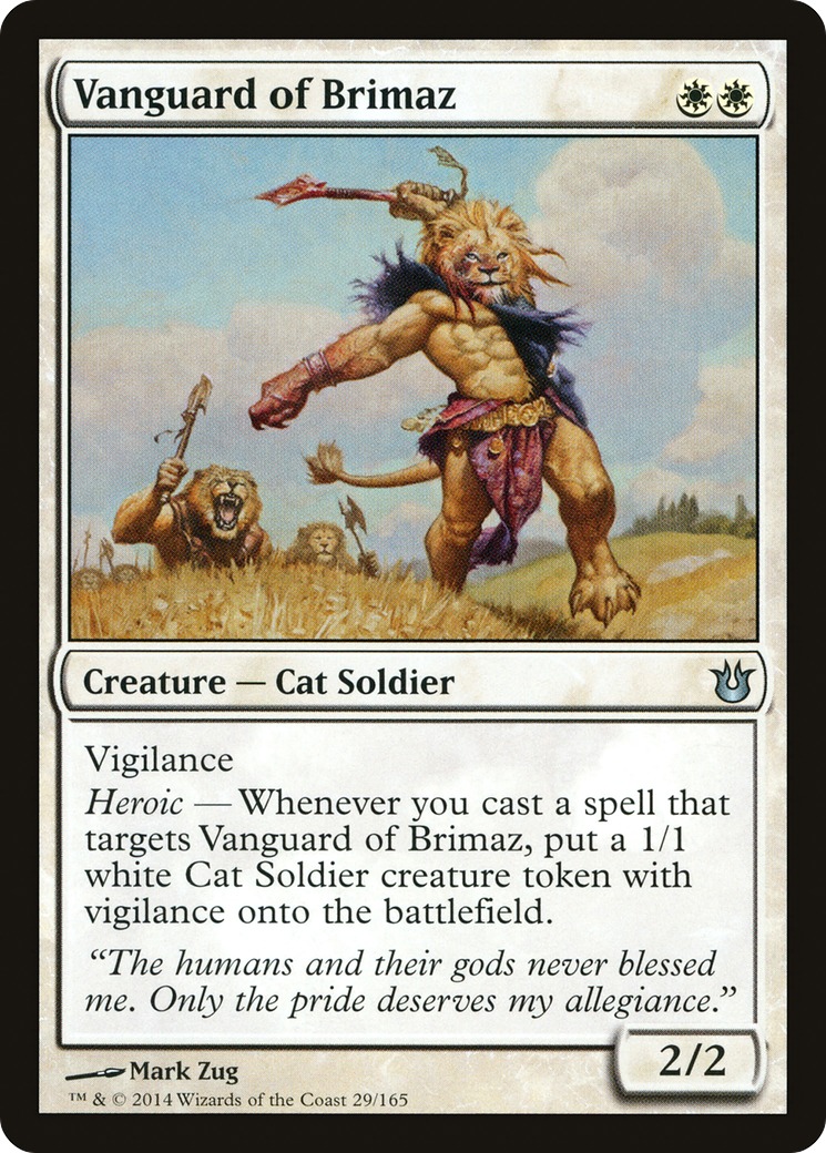 Vanguard of Brimaz (029) - Born of the Gods