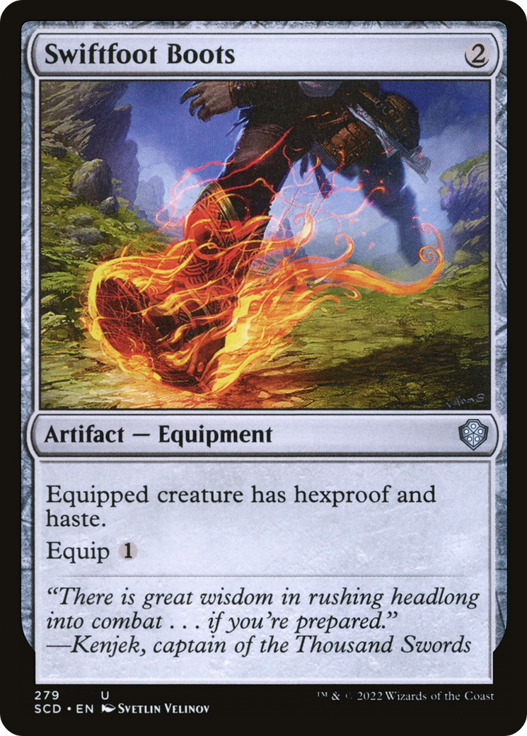 Swiftfoot Boots (279) - Starter Commander Decks