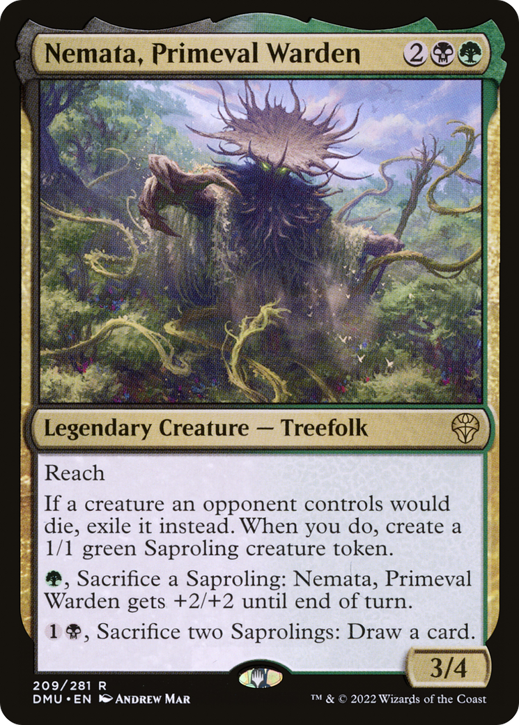 Nemata, Primeval Warden (209) - Dominaria United