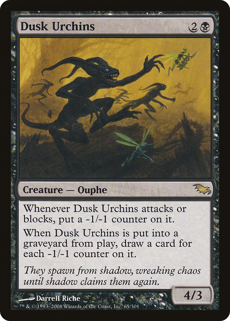 Dusk Urchins (065) Foil - Shadowmoor