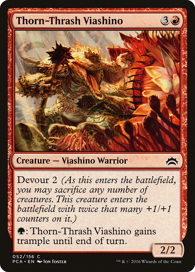 Thorn-Thrash Viashino (052) - Planechase Anthology
