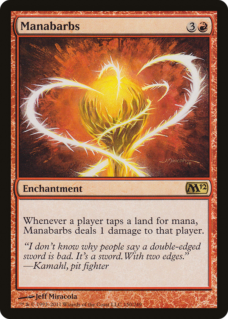 Manabarbs (150) - Magic 2012