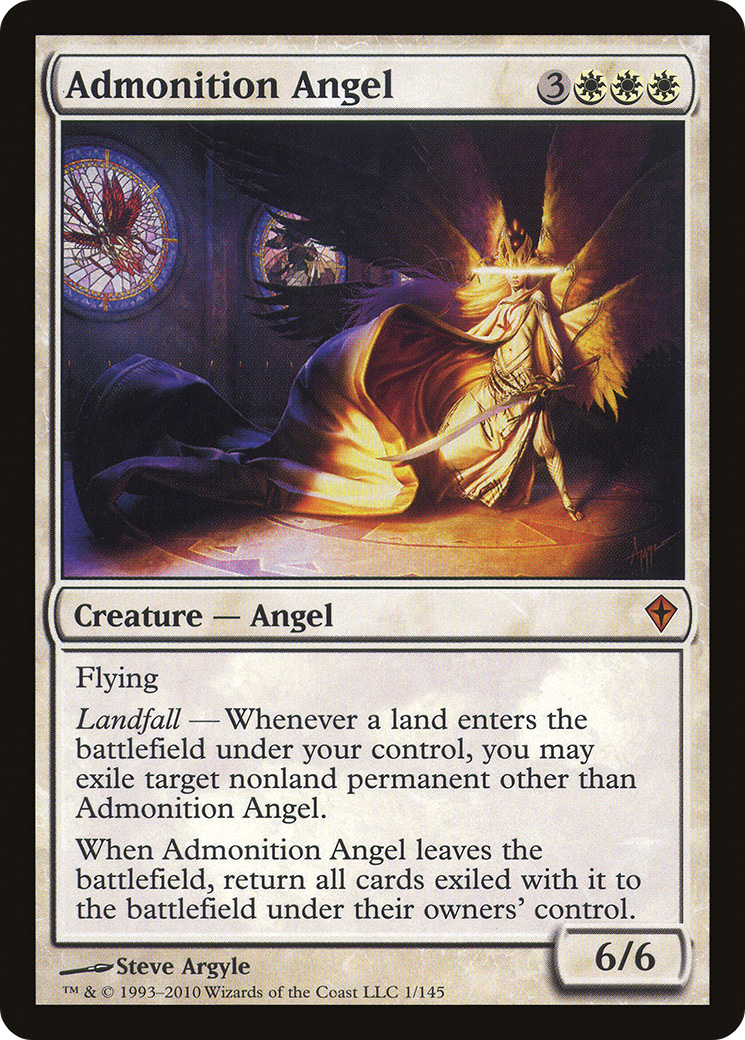 Admonition Angel (001) - Worldwake