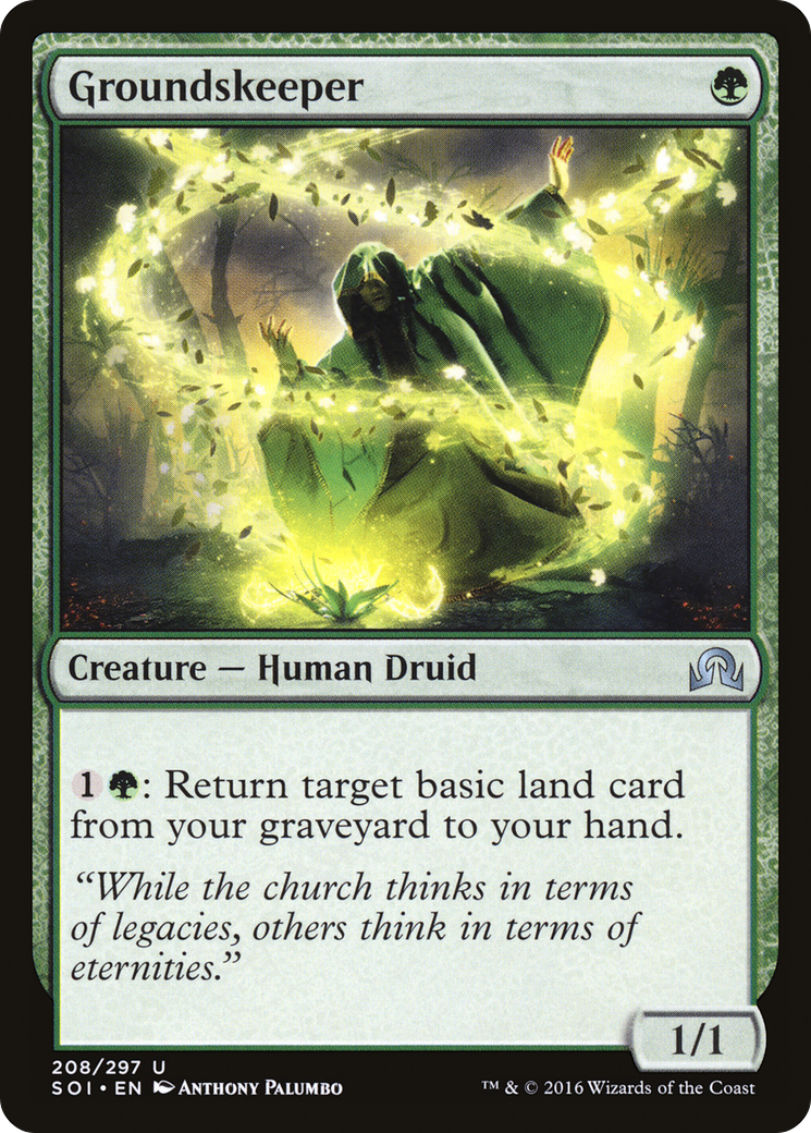 Groundskeeper (208) Foil - Shadows over Innistrad