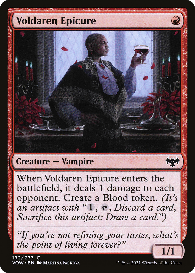 Voldaren Epicure (182) Foil - Innistrad: Crimson Vow
