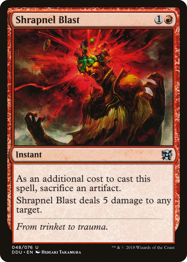 Shrapnel Blast (048) - Duel Decks: Elves vs. Inventors