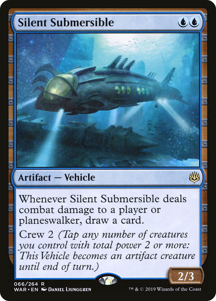 Silent Submersible (066) Foil - War of the Spark