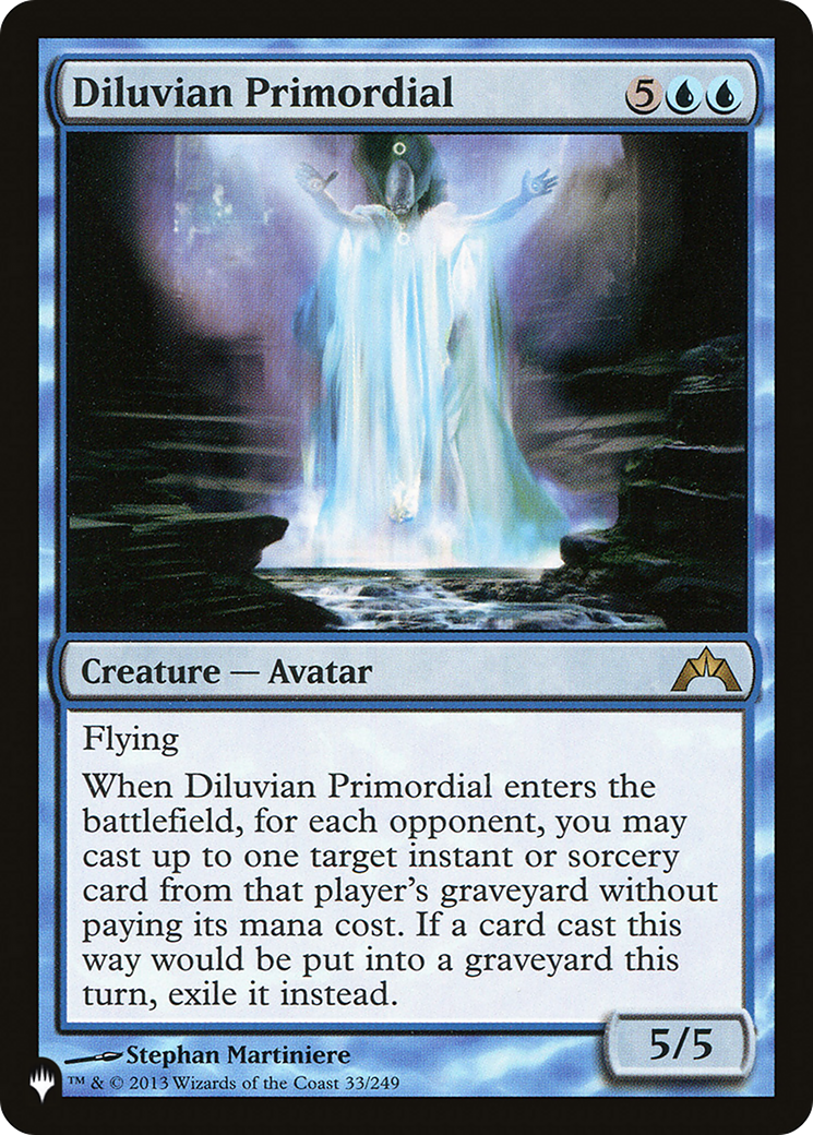Diluvian Primordial (GTC-33) - The List