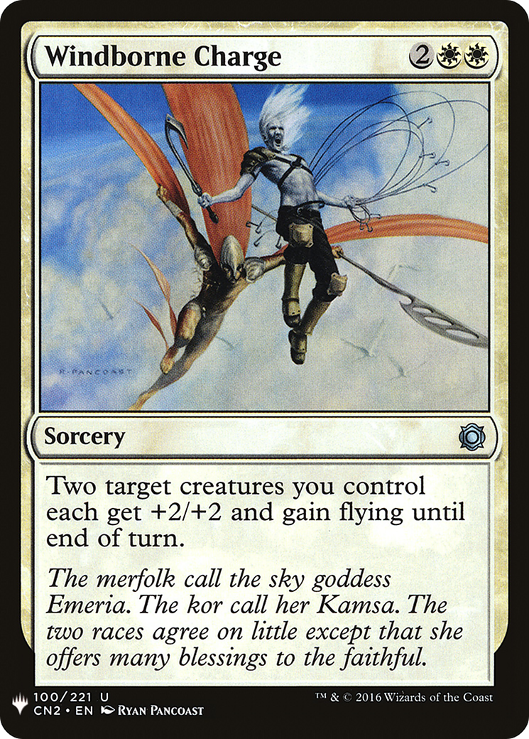 Windborne Charge (CN2-100) - The List