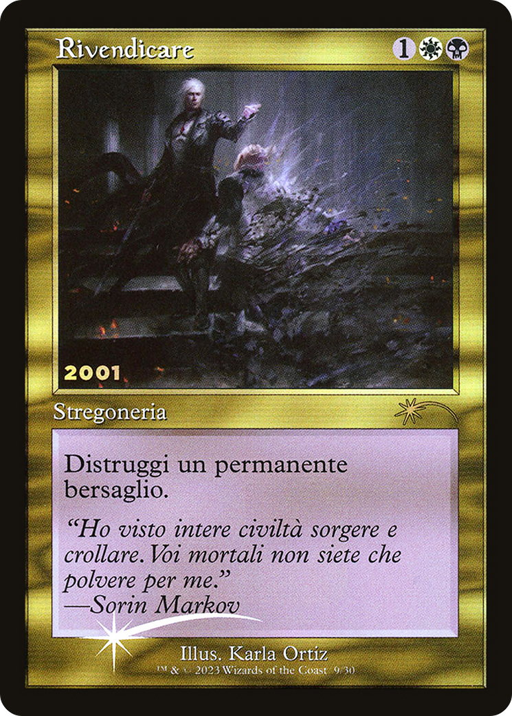 Vindicate (IT Exclusive) (Retro) (009) Foil - 30th Anniversary Play Promos