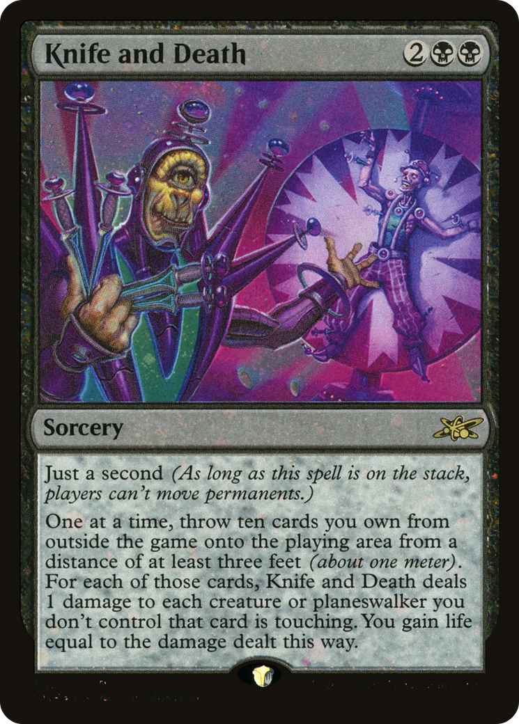 Knife and Death (363) Foil - Unfinity