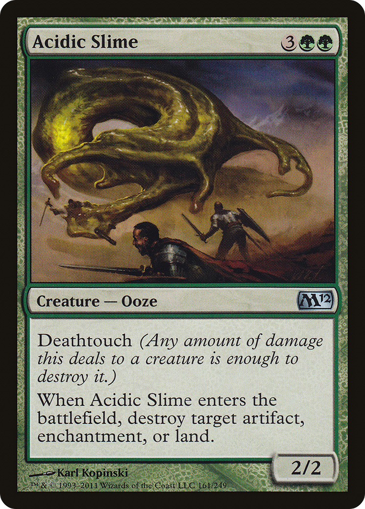 Acidic Slime (161) Foil - Magic 2012