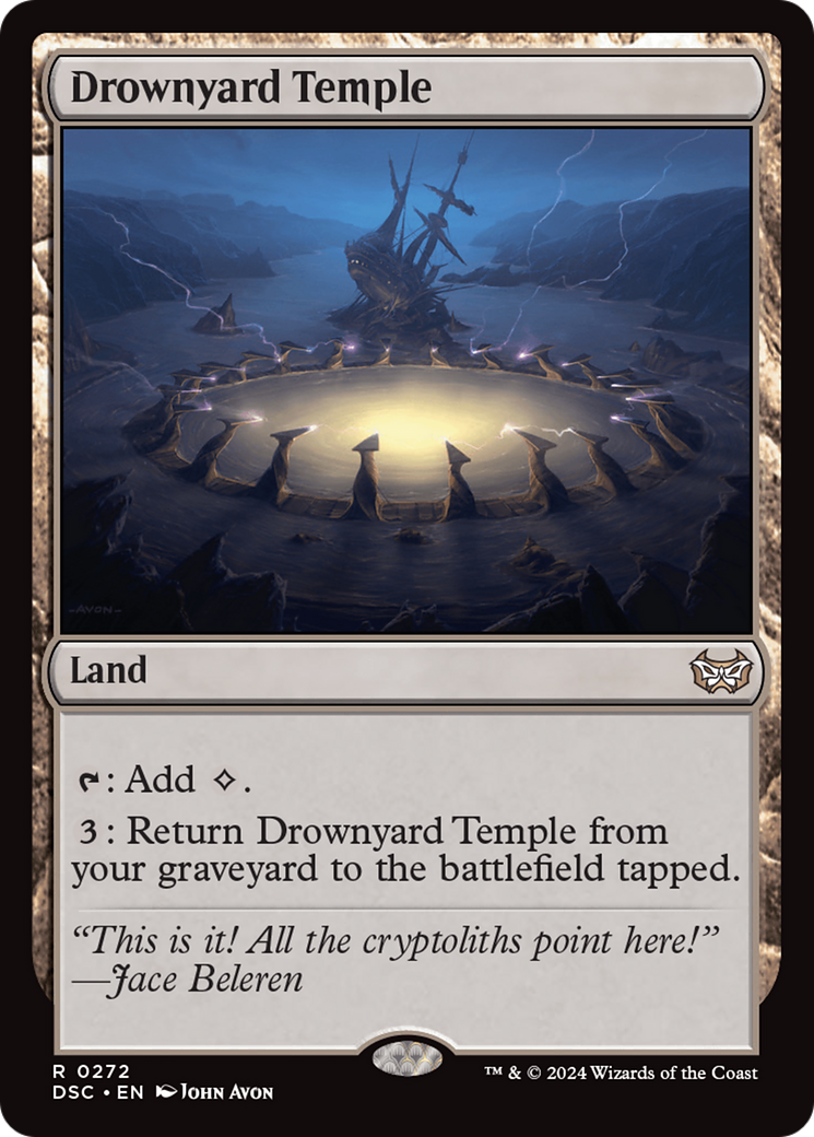Drownyard Temple (272) - Duskmourn: House of Horror Commander