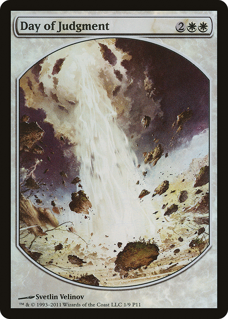 Day of Judgment (001) Foil - Magic Player Rewards 2011