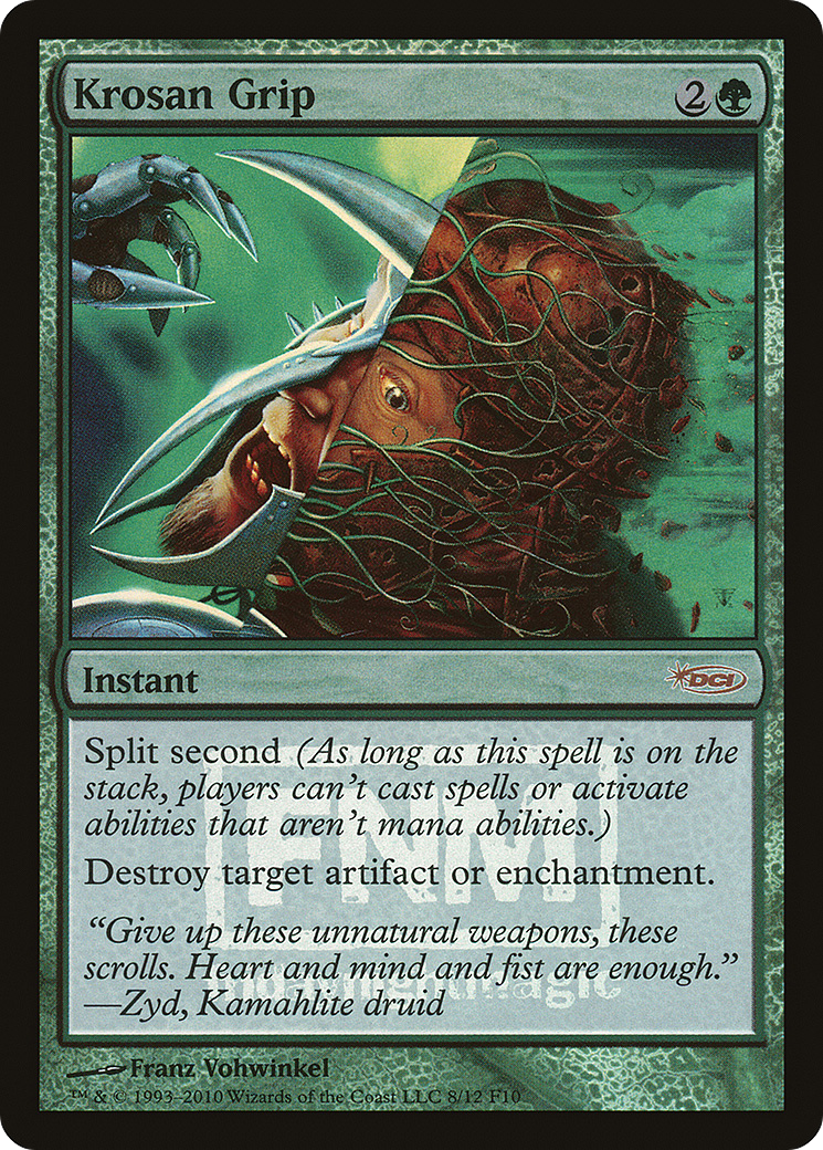 Krosan Grip (008) Foil - Friday Night Magic 2010