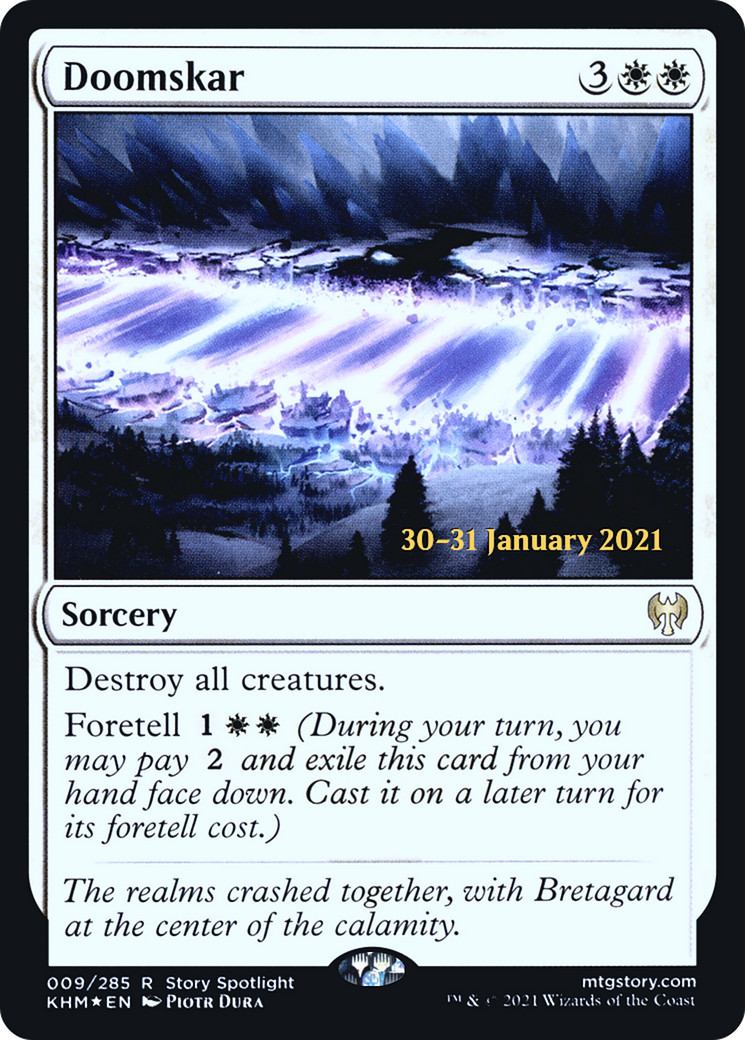 Doomskar (09s) Foil - Kaldheim Promos