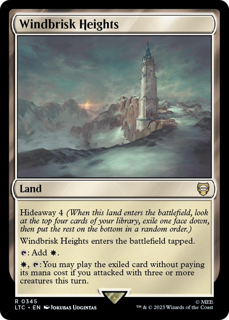 Windbrisk Heights (345) - Tales of Middle-earth Commander
