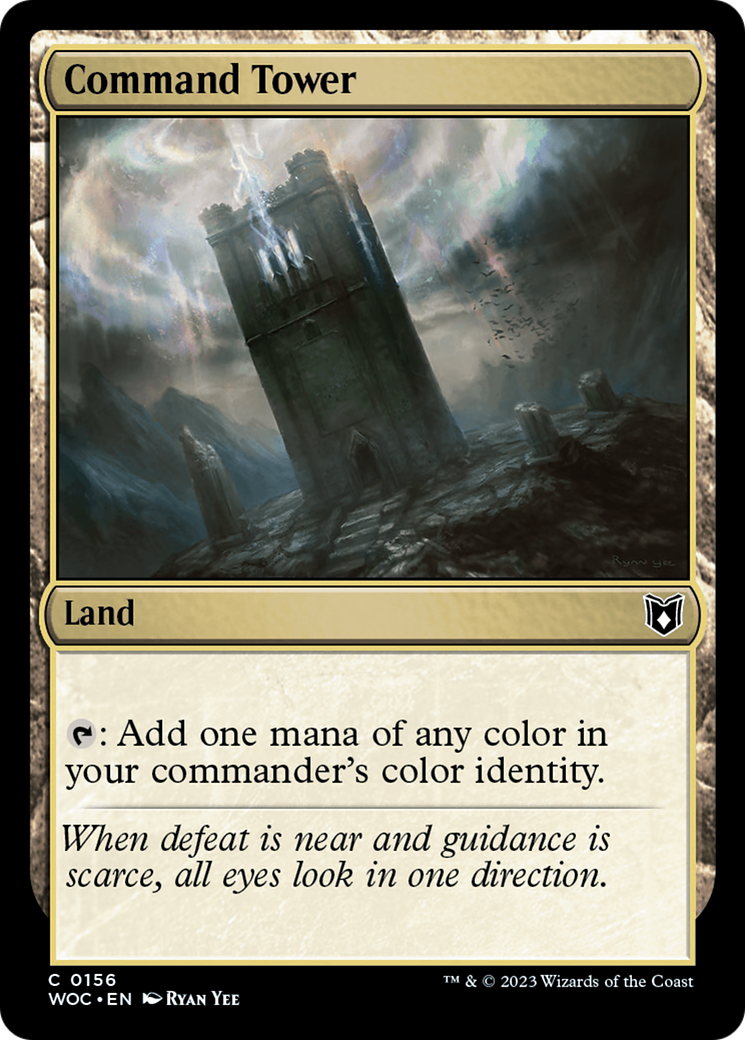 Command Tower (156) - Wilds of Eldraine Commander