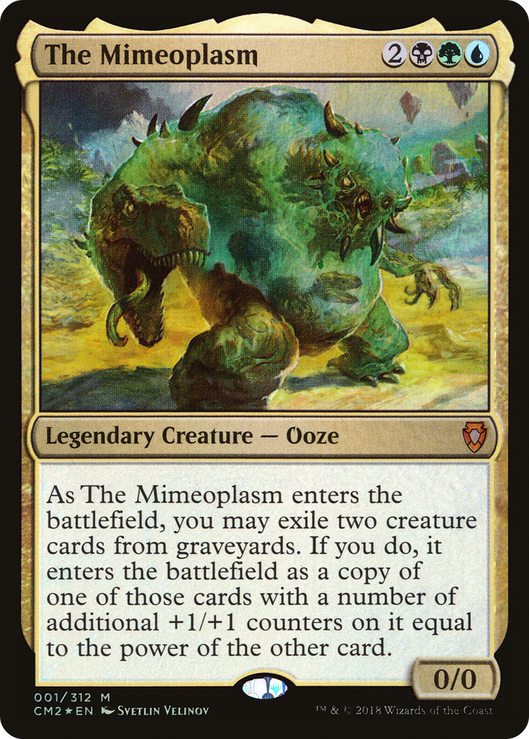 The Mimeoplasm (001) Foil - Commander Anthology Volume II