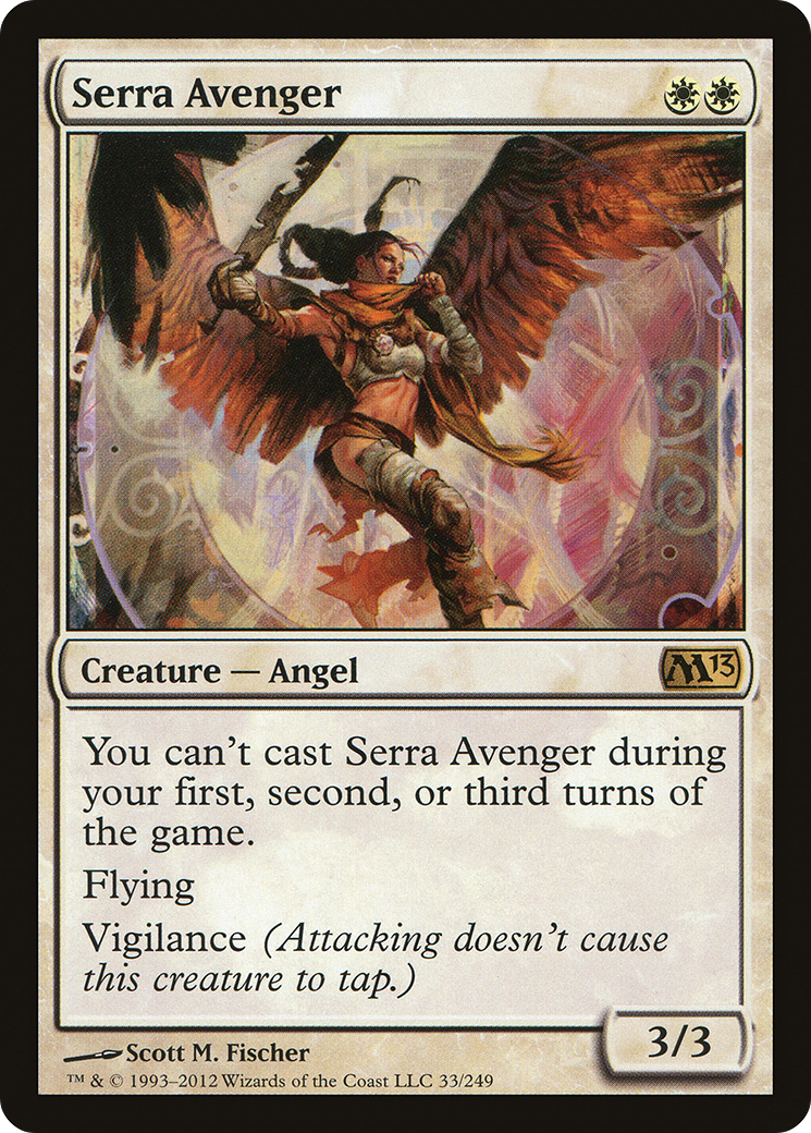 Serra Avenger (033) Foil - Magic 2013