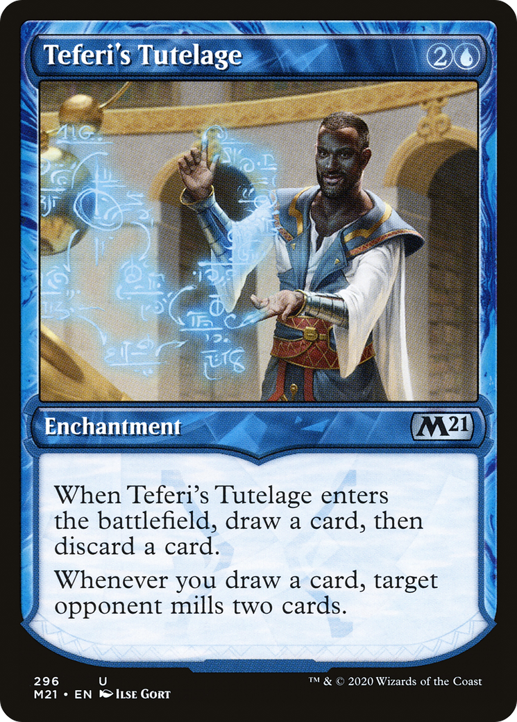 Teferi's Tutelage (Showcase) (296) - Core Set 2021