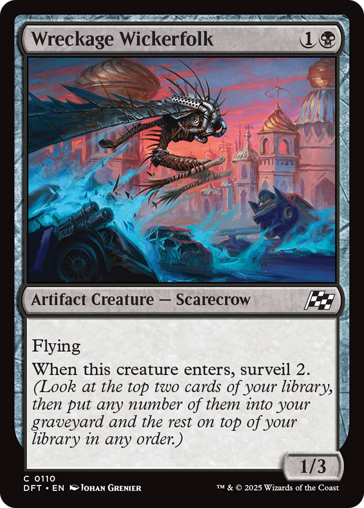 Wreckage Wickerfolk Foil (110) - Aetherdrift
