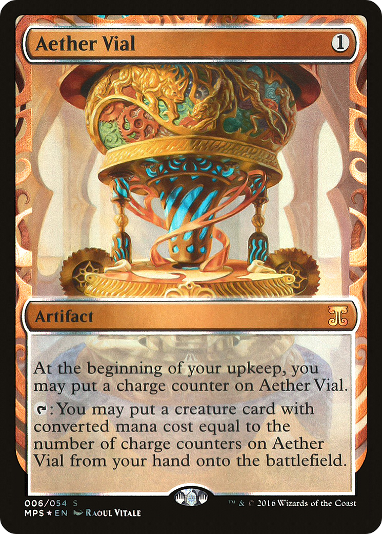 Aether Vial (006) Foil - Kaladesh Inventions