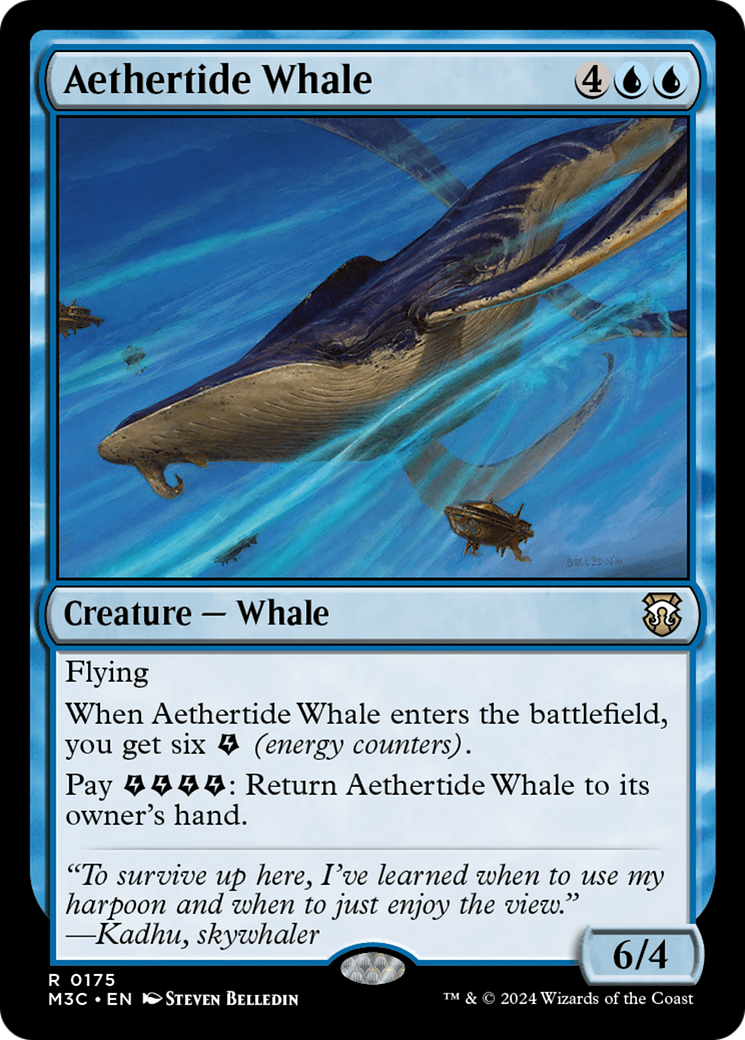 Aethertide Whale (175) - Commander: Modern Horizons 3