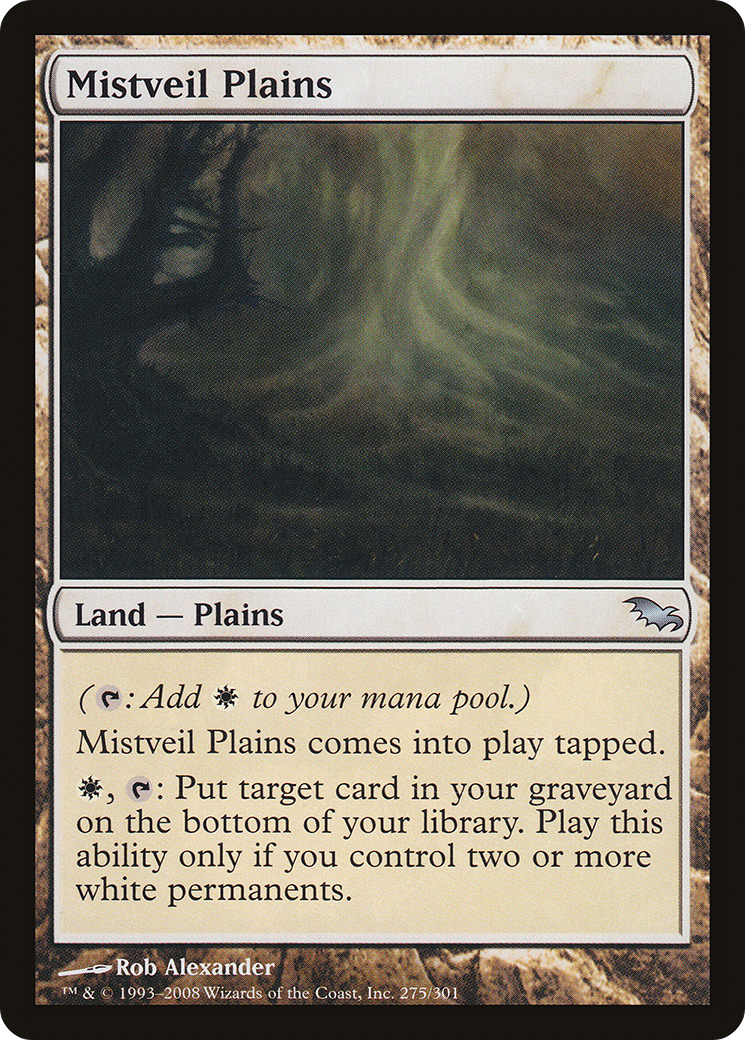 Mistveil Plains (275) Foil - Shadowmoor