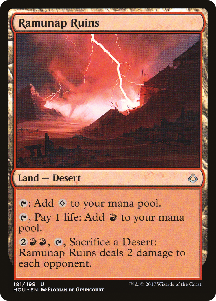 Ramunap Ruins (181) - Hour of Devastation