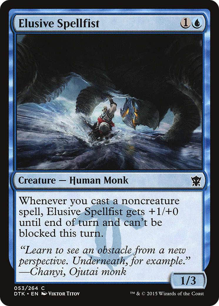 Elusive Spellfist (053) - Dragons of Tarkir