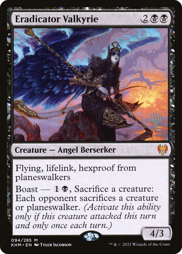 Eradicator Valkyrie (94p) - Kaldheim Promos