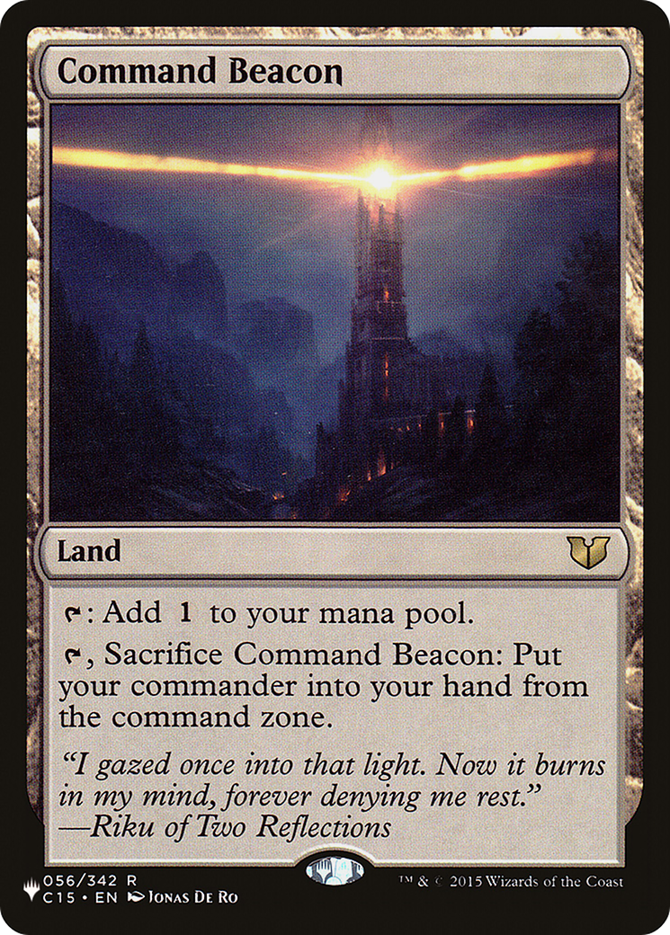 Command Beacon (C15-56) - The List