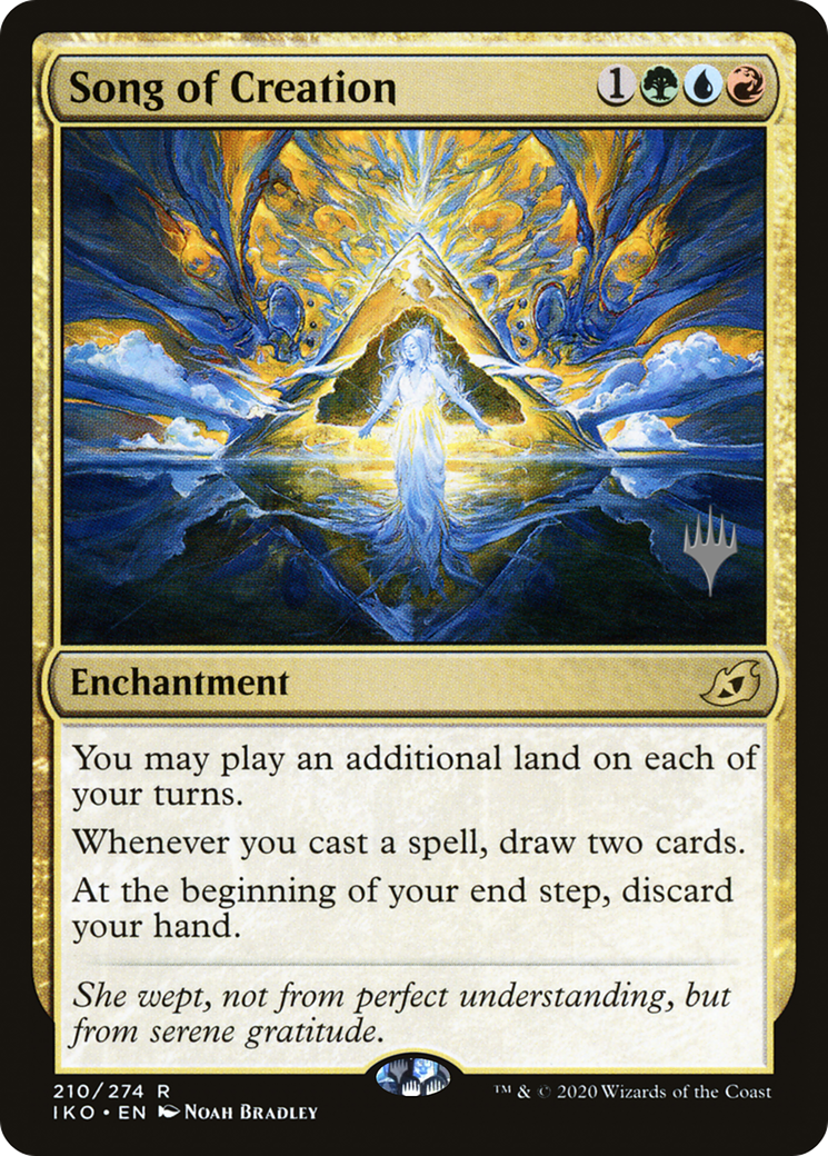 Song of Creation (210) Foil - Ikoria: Lair of Behemoths Promos