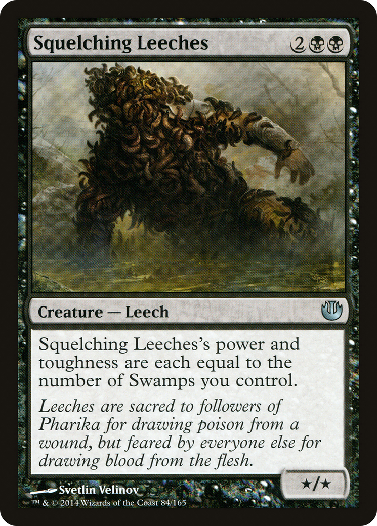 Squelching Leeches (084) Foil - Journey into Nyx