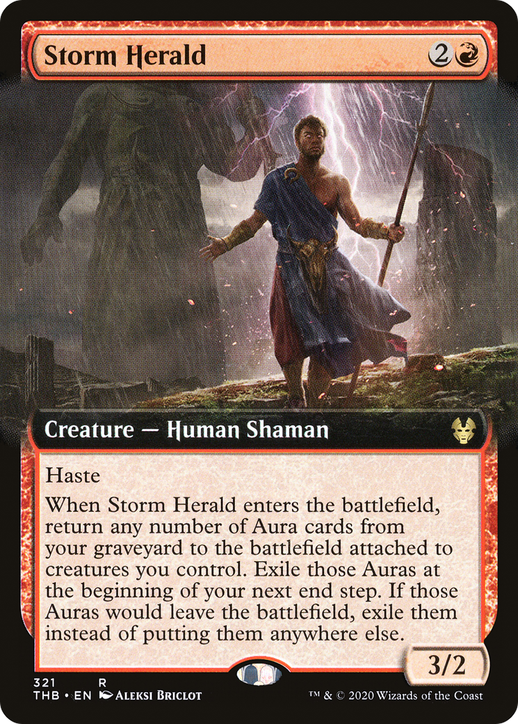 Storm Herald (Extended Art) (321) - Theros Beyond Death
