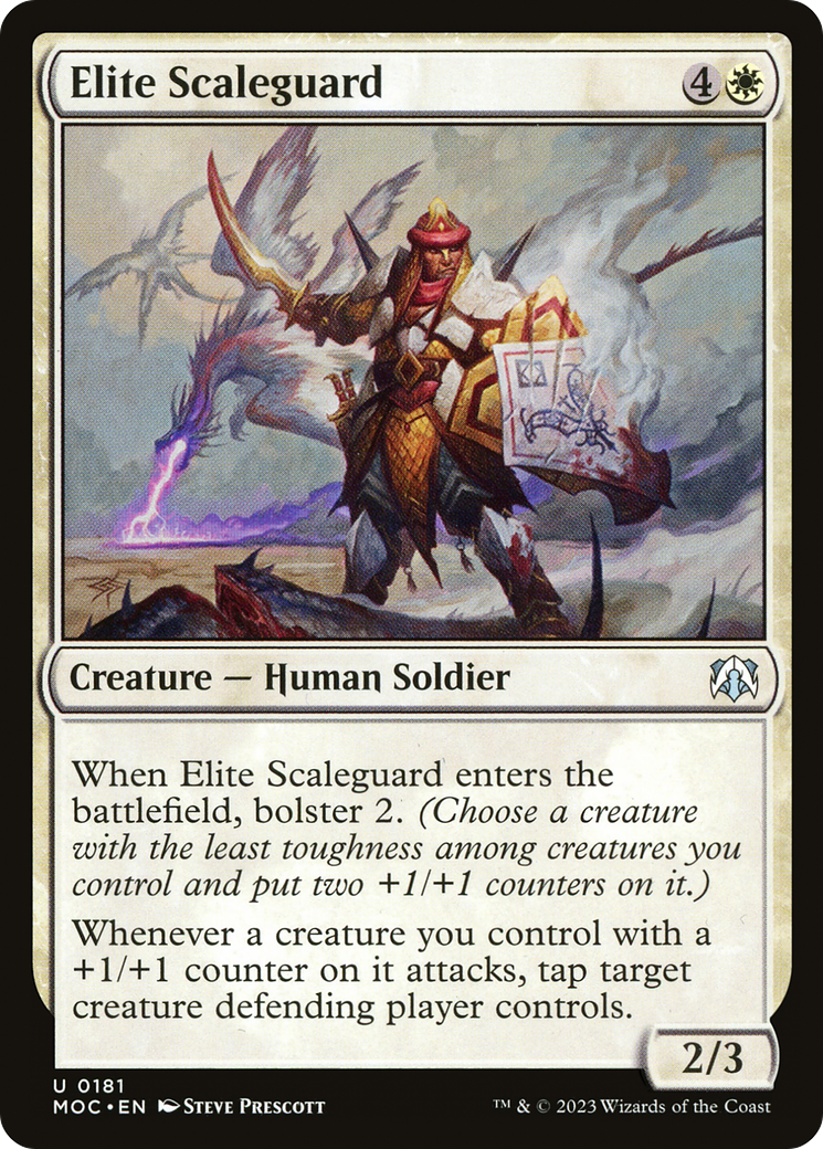 Elite Scaleguard (181) - March of the Machine Commander