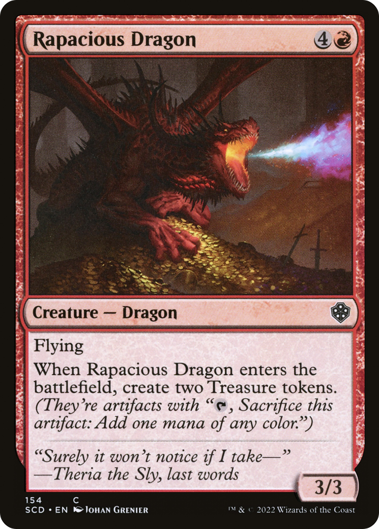 Rapacious Dragon (154) - Starter Commander Decks