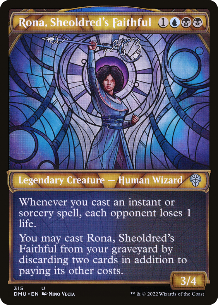 Rona, Sheoldred's Faithful (Showcase) (315) - Dominaria United