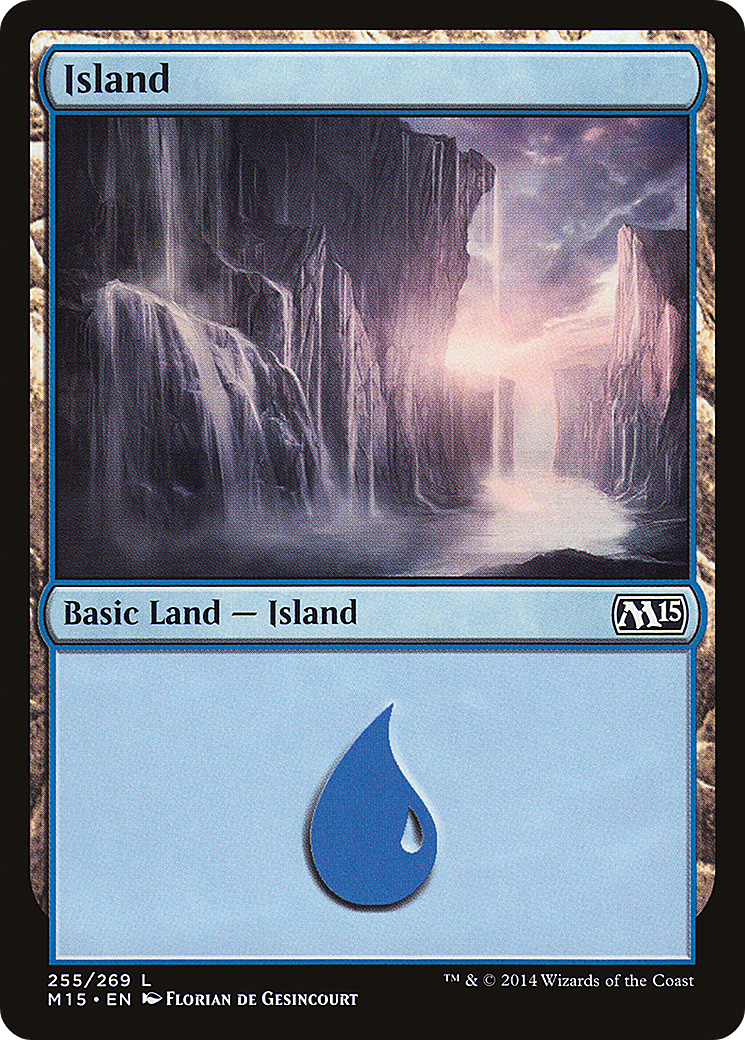 Island (255) Foil - Magic 2015