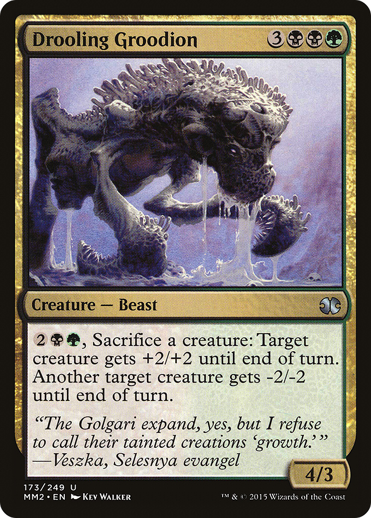 Drooling Groodion (173) Foil - Modern Masters 2015