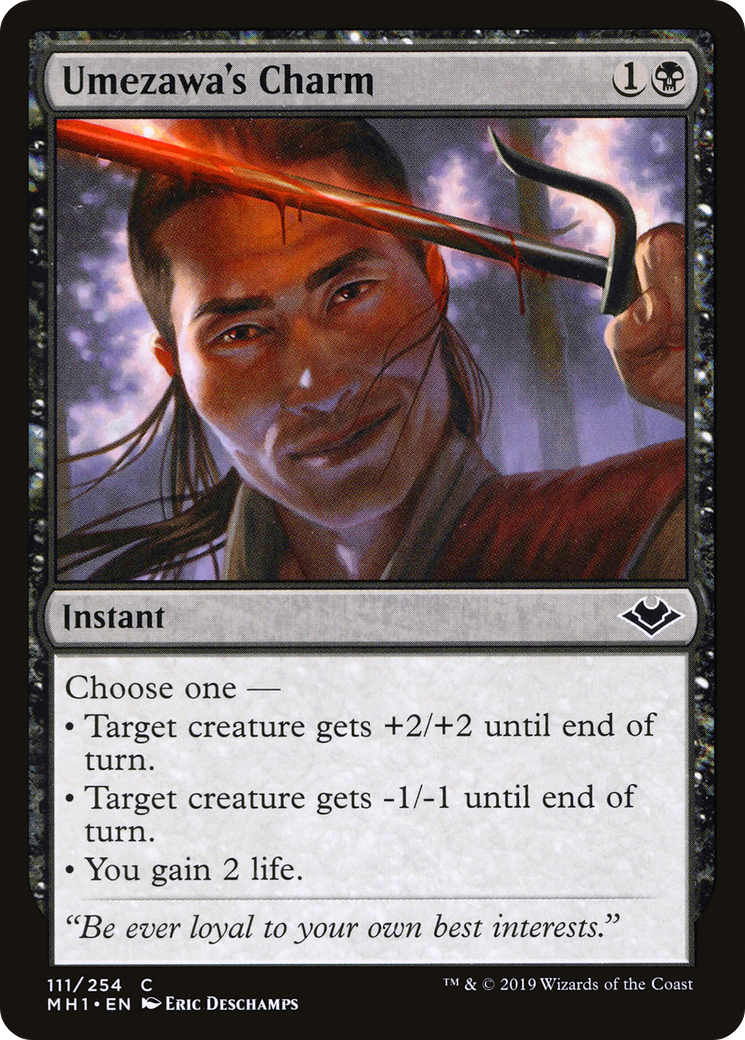 Umezawa's Charm (111) Foil - Modern Horizons