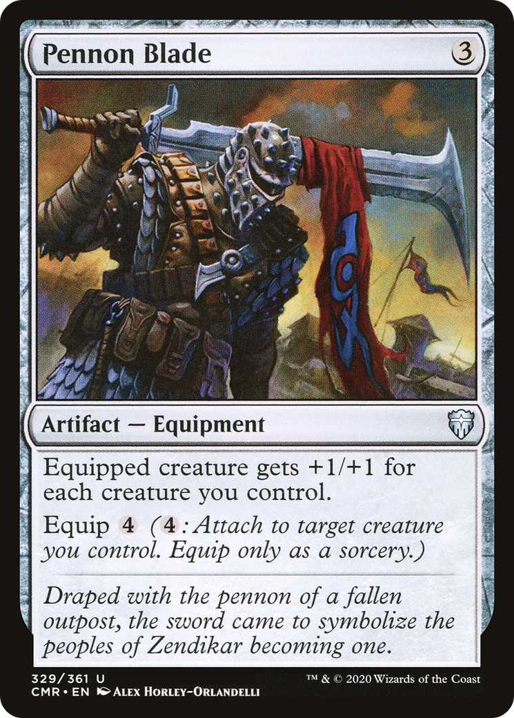 Pennon Blade (329) Foil - Commander Legends