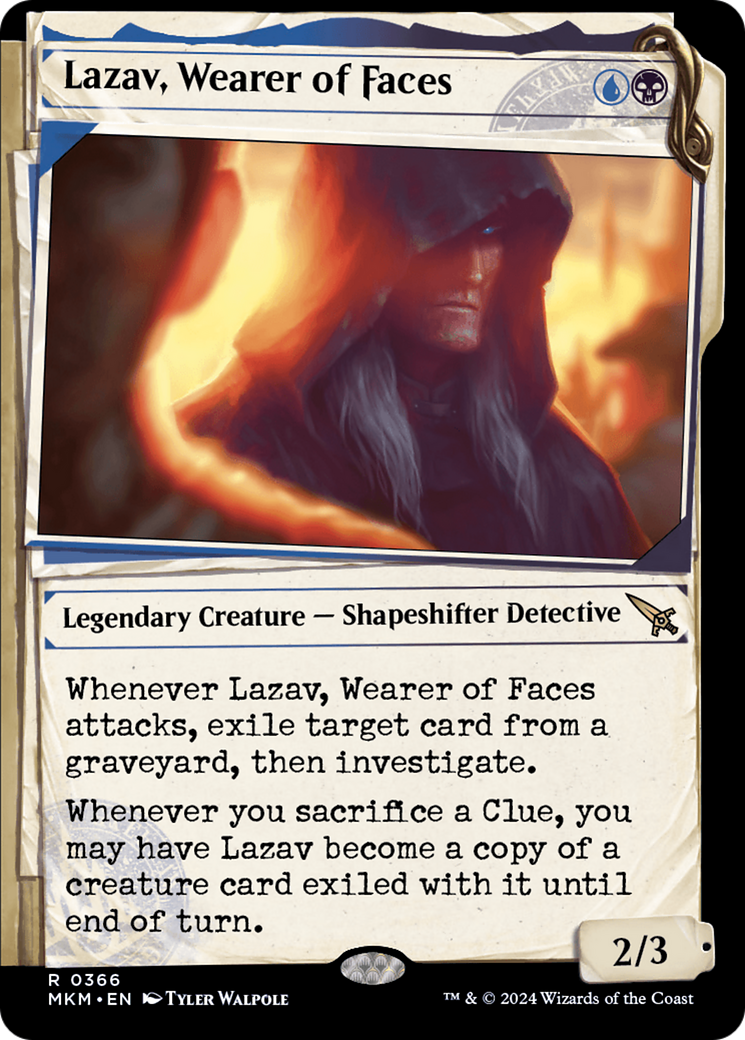 Lazav, Wearer of Faces (Showcase) (366) - Murders at Karlov Manor