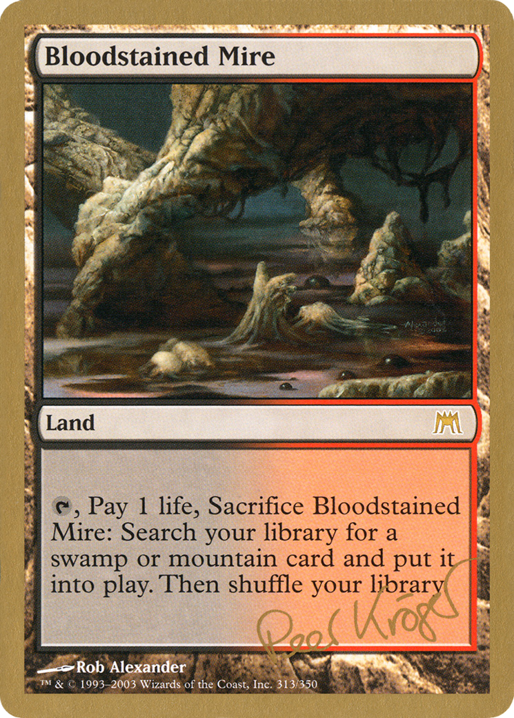 Bloodstained Mire - 2003 Peer Kroger (ONS) - World Championship Decks 2003