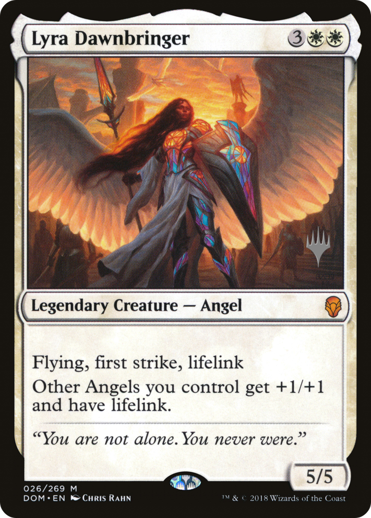 Lyra Dawnbringer (026) - Dominaria Promos