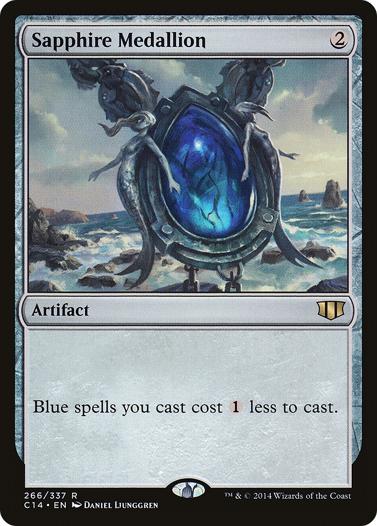 Sapphire Medallion (266) - Commander 2014