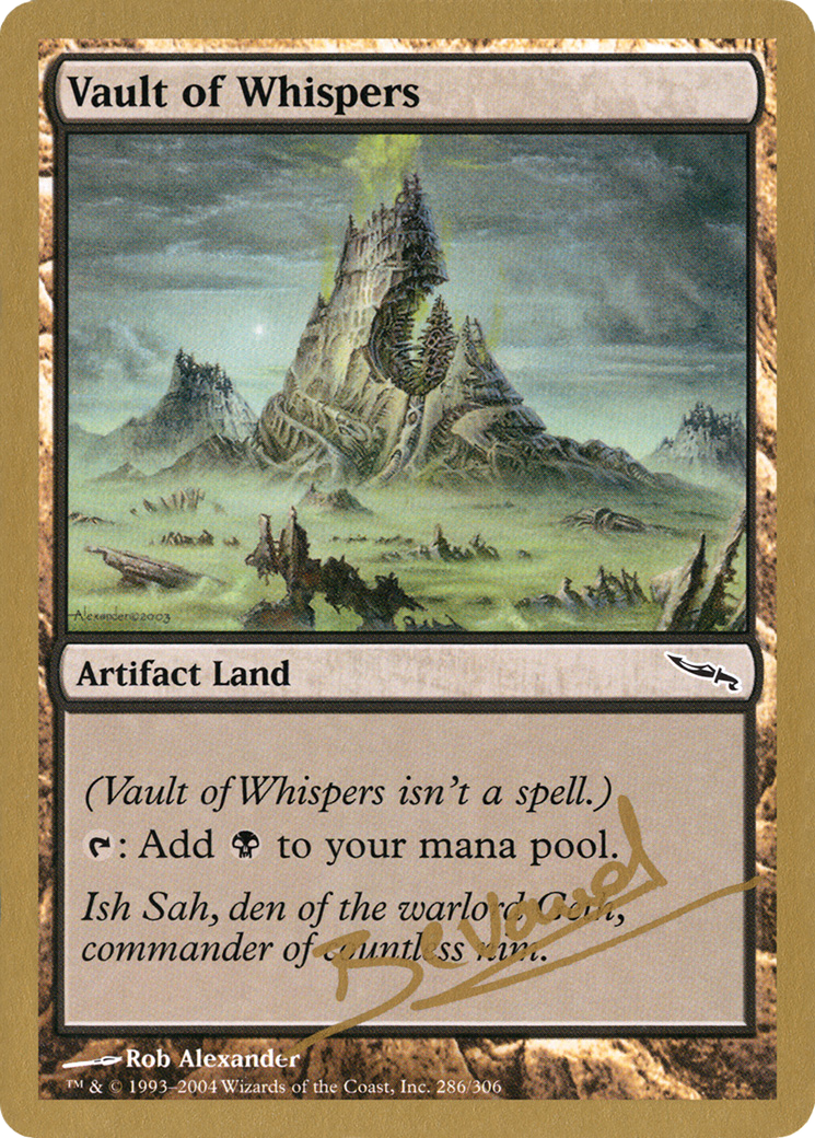 Vault of Whispers - 2004 Manuel Bevand (MRD) - World Championship Decks 2004