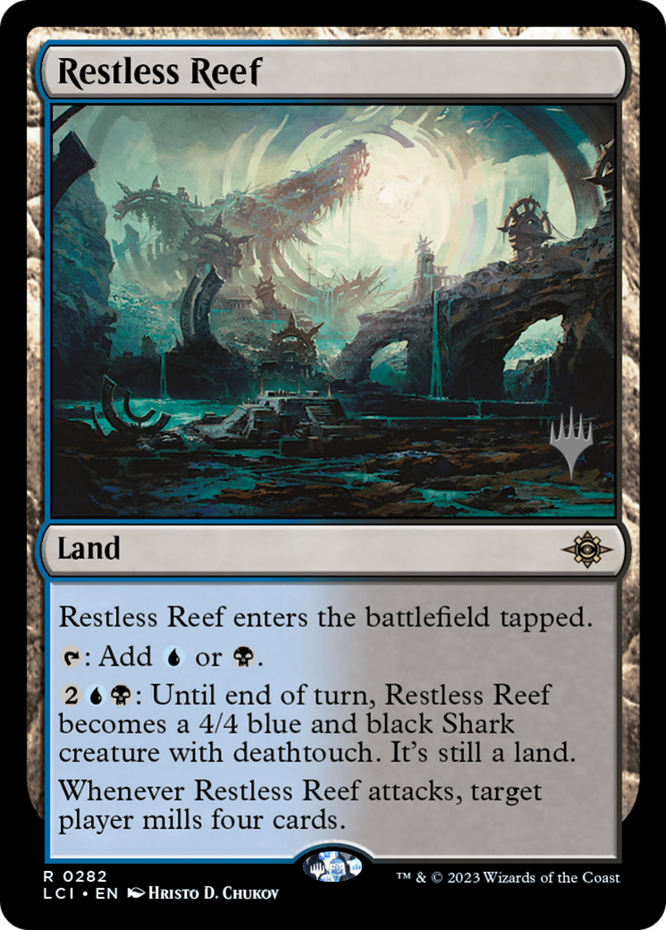 Restless Reef (282) Foil - The Lost Caverns of Ixalan Promos